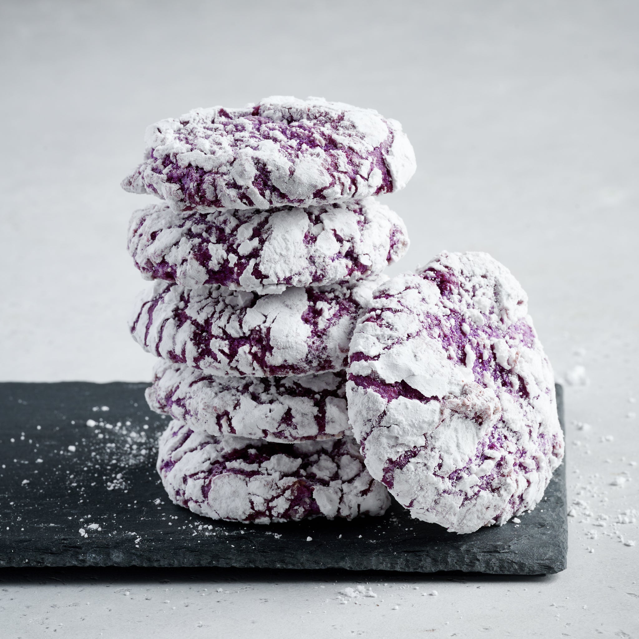 Ube Krinkle Cookies from Valerio's Bakeshop